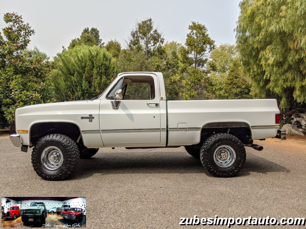 1987 Chevrolet Silverado 4x4 Short Bed 1/2 Ton 350 V8 Automatic Zubes Import Autos, Inc.